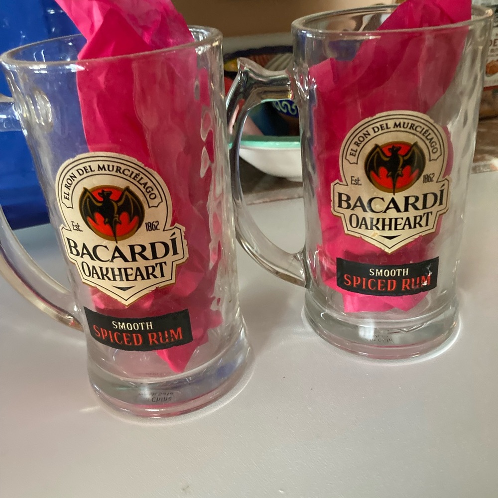 New Bacardi Mugs Set